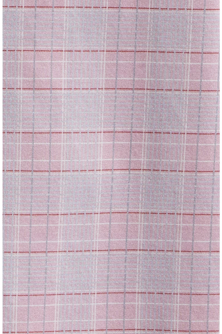 James OoohCotton® Check Button-Up Shirt, Alternate, color, WOOD ROSE