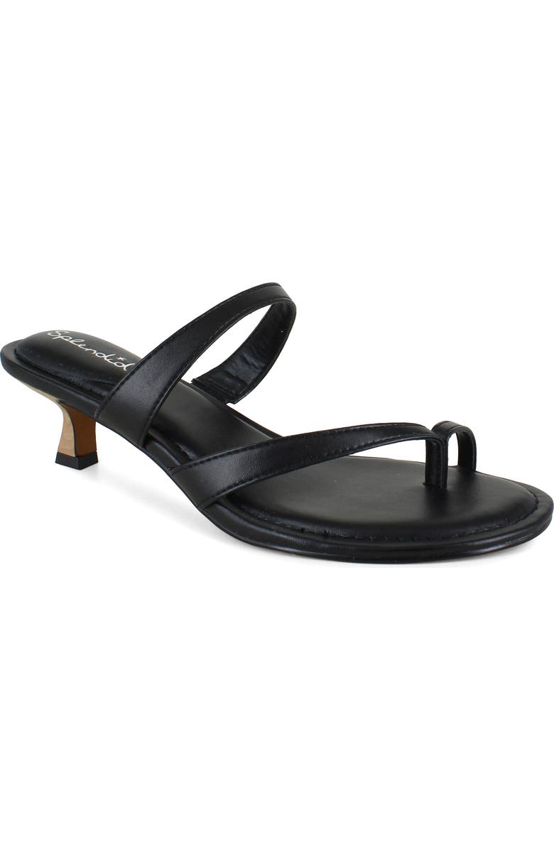 Splendid Hayes Kitten Heel Sandal, Main, color, Black