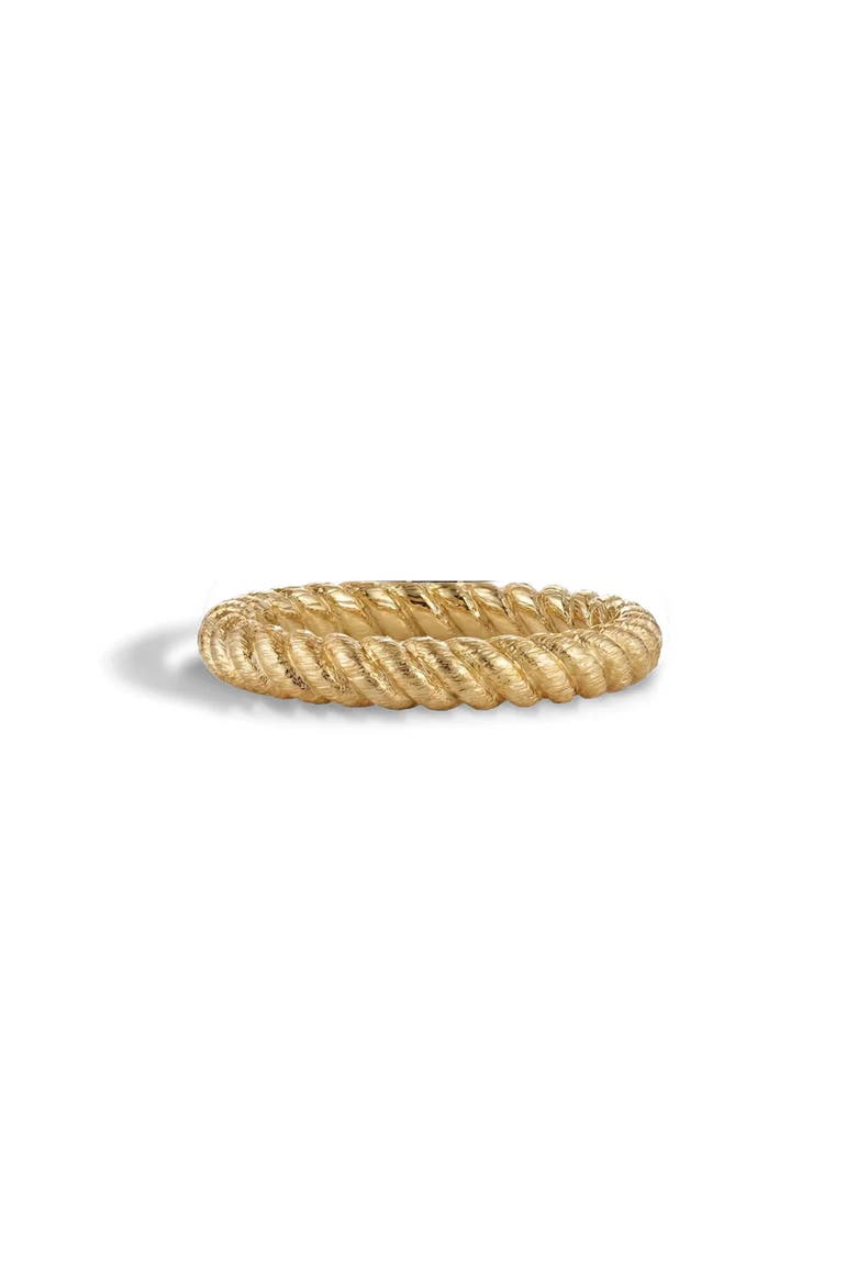 Braided Stacking Ring, Main, color, METALLIC GOLD
