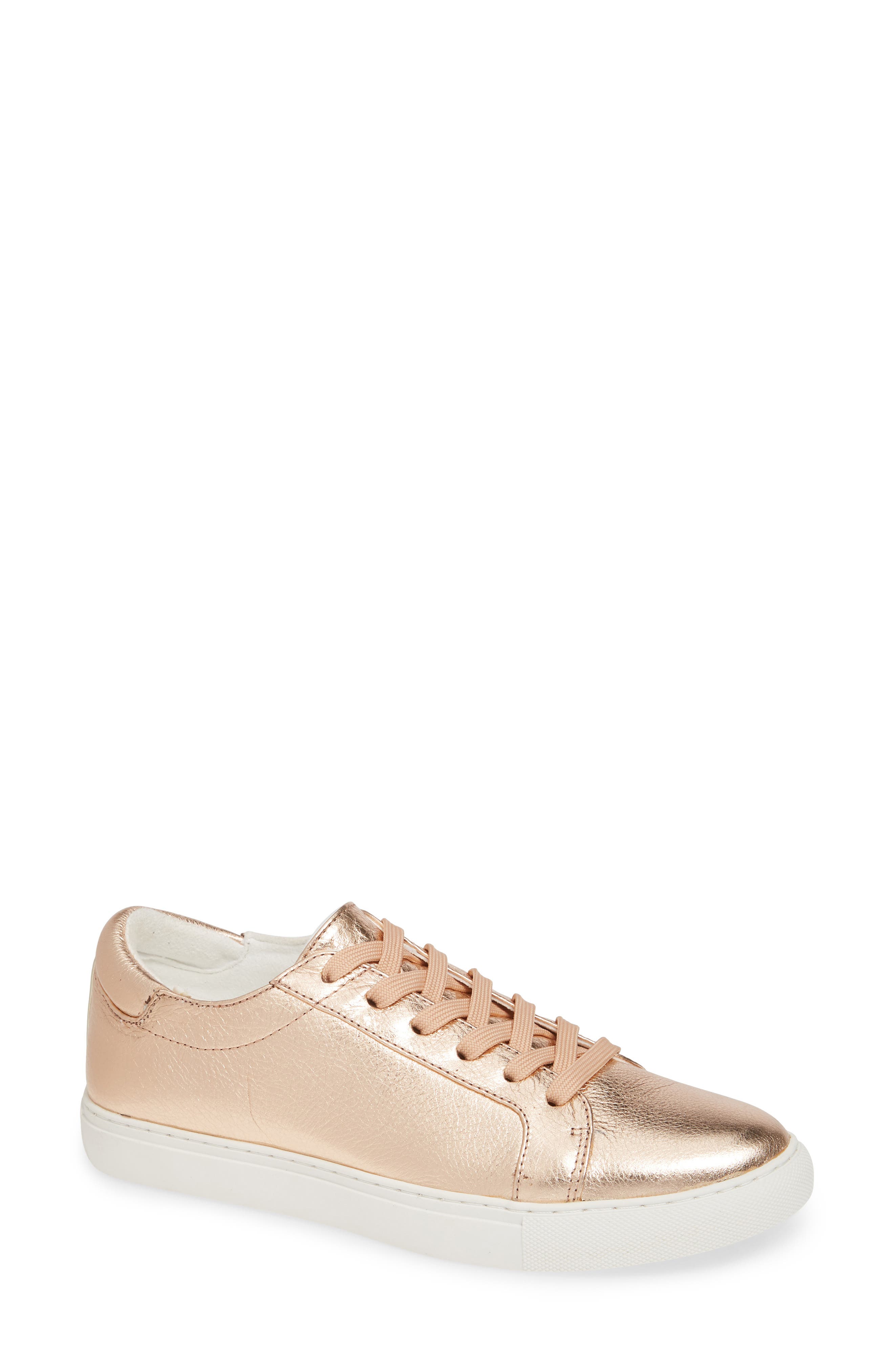 'Kam' Sneaker, Main, color, ROSE GOLD LEATHER