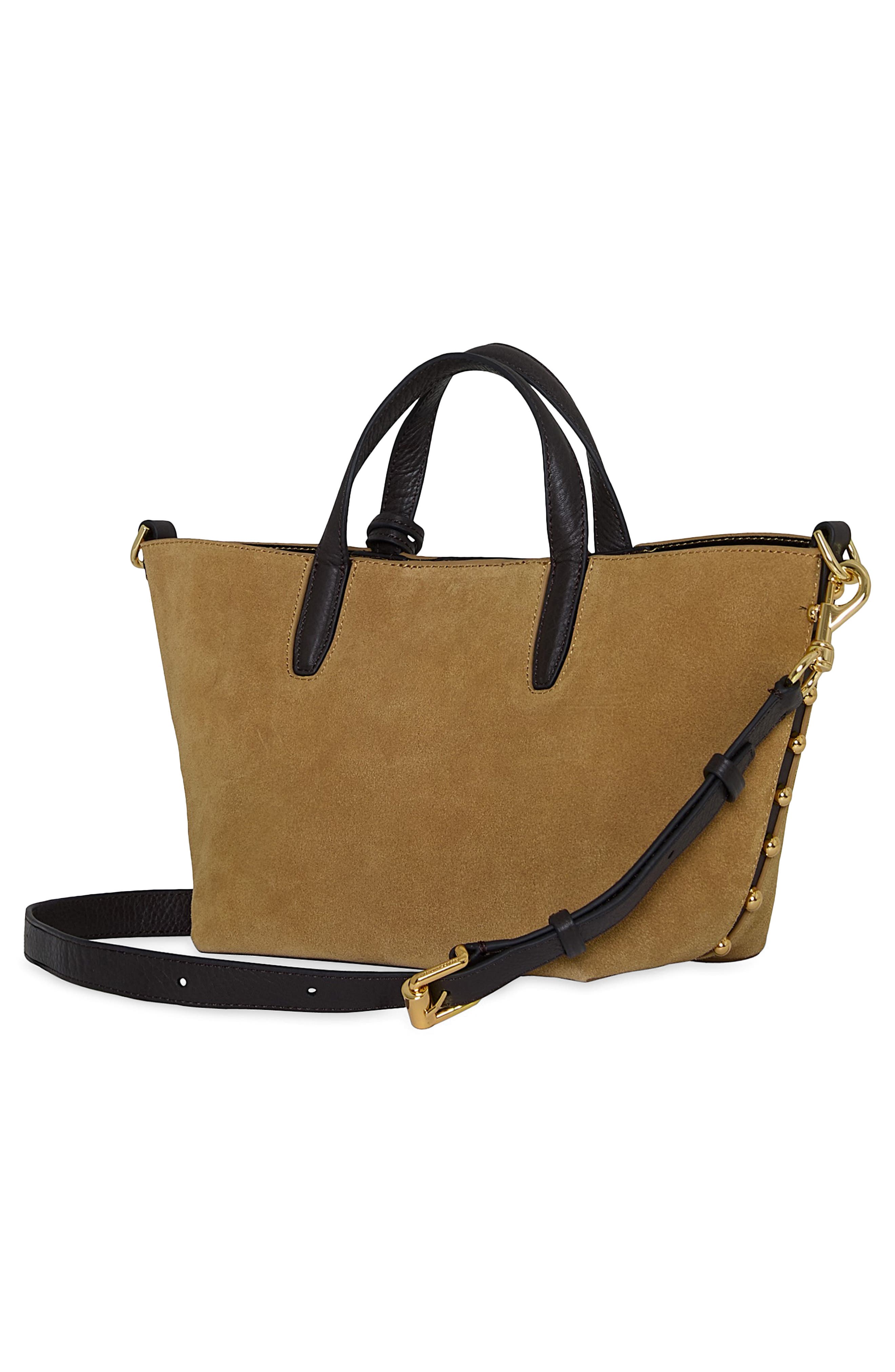 Small Riley Tote, Alternate, color, CHESTNUT/ FONDANT