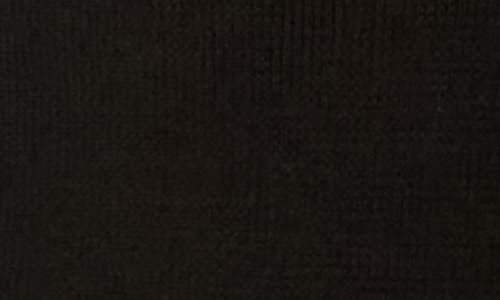 Nia Mariah Ribbed Sweater In Black