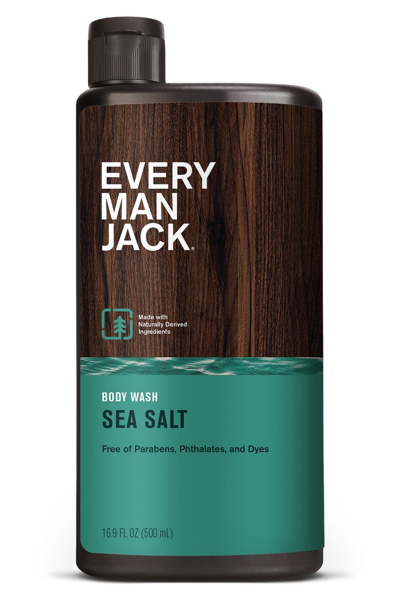 Sea Salt Body Wash, Main, color, NO COLOR