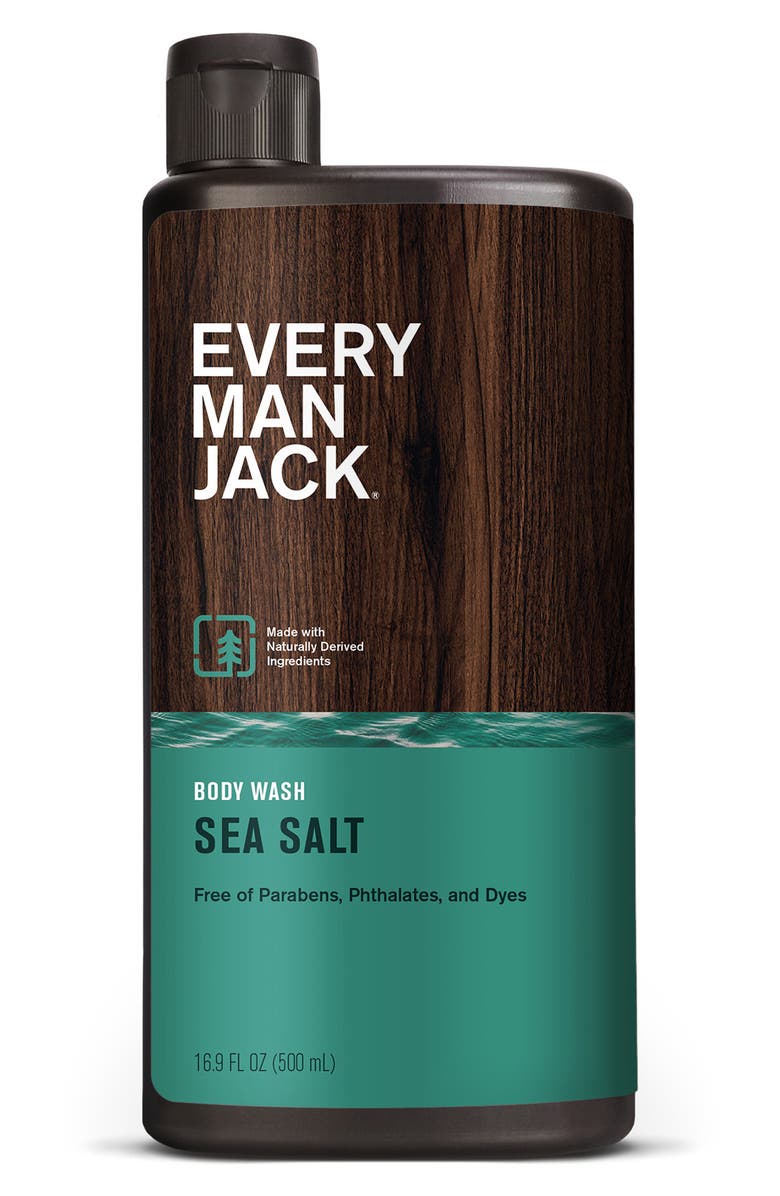 EVERY MAN JACK Sea Salt Body Wash, Main, color,