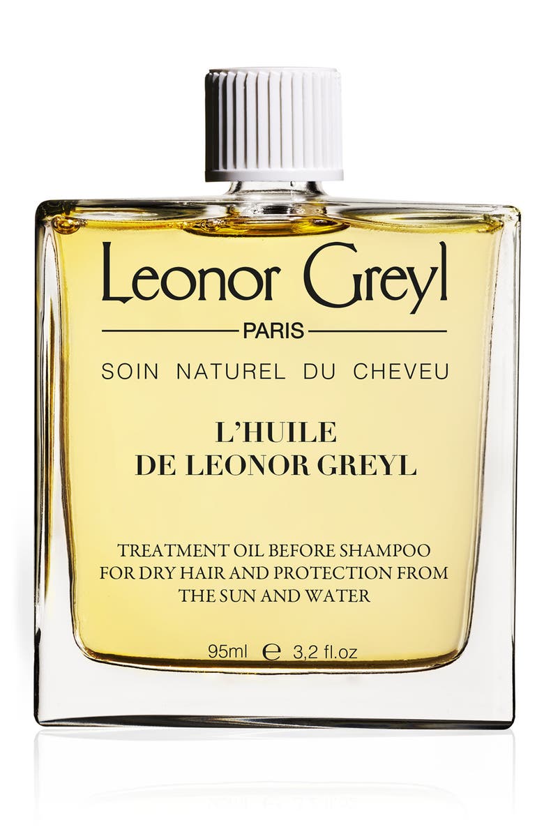Leonor Greyl PARIS L'Huile de Leonor Greyl, Pre-shampoo Treatment Oil for Dry, Sun & Water Exposed Hair, Main, color, 