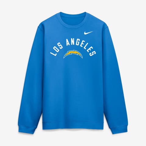 Men's Nike Powder Blue Los Angeles Chargers Primetime Club Sweatshirt