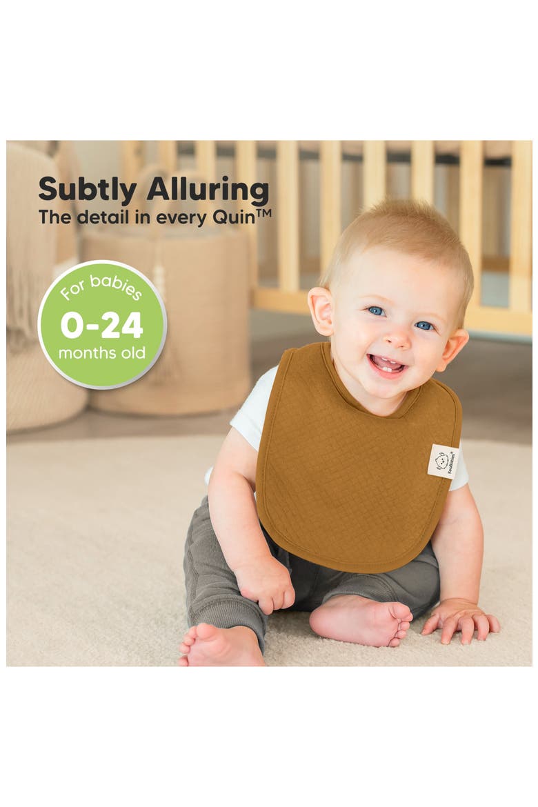 8-Pack Quin Drool Bibs, Alternate, color, Eclipse
