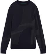 Ted Baker Wilan Rib Abstract Sweater