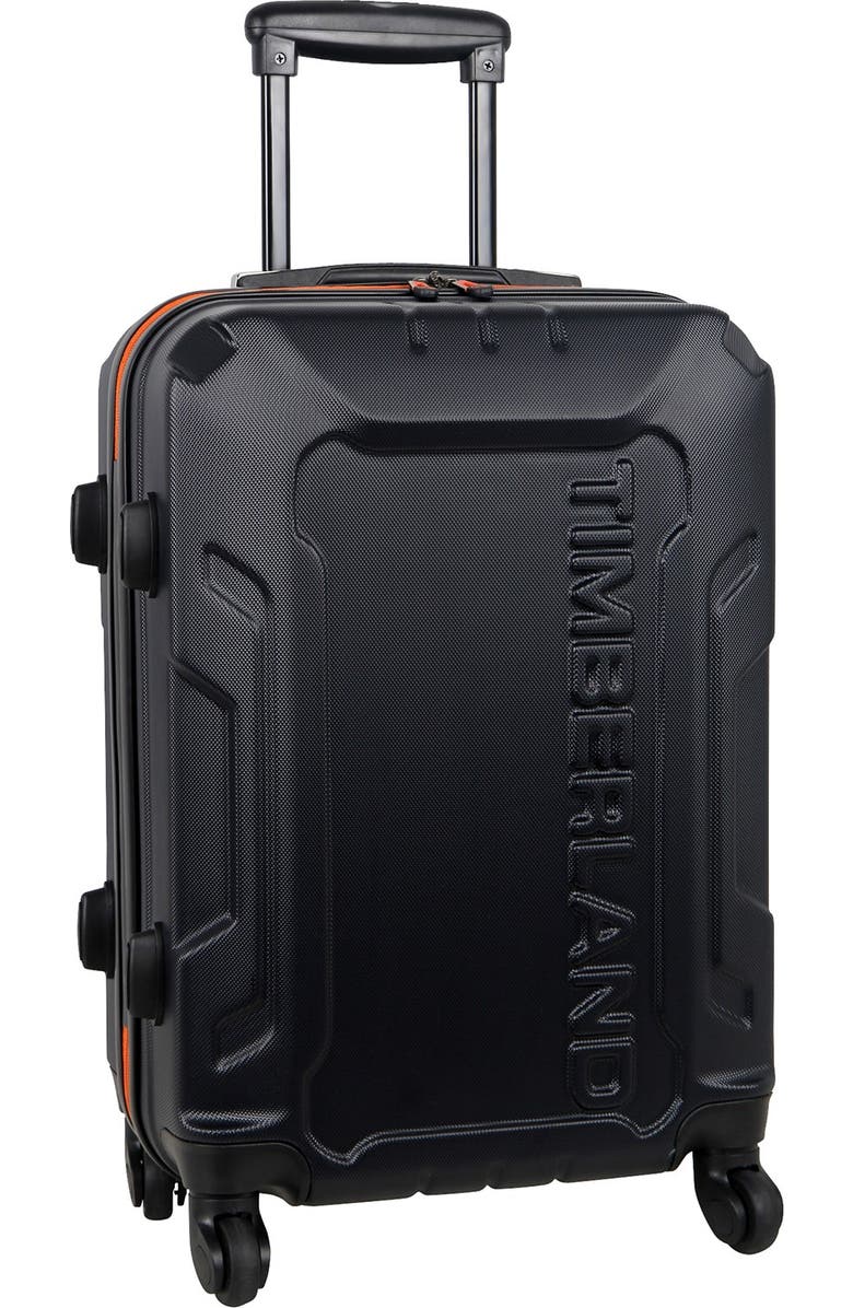 Timberland Blue Boscawen 21" Hardside Spinner Suitcase, Main, color,