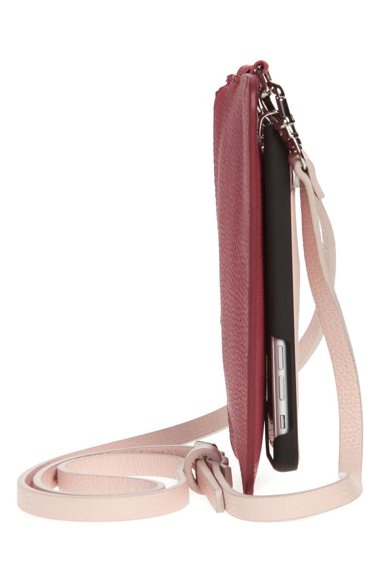 Bandolier Emma Leather iPhone 7/8 & 7/8 Plus Crossbody Case, Alternate, color, 