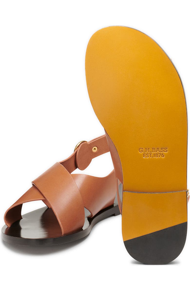 G.H.BASS Crisscross Slingback Sandal, Alternate, color, Tan