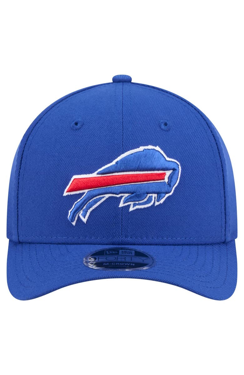 New Era Men's New Era  Royal Buffalo Bills Team Collection 9FORTY M-Crown Adjustable Hat, Alternate, color, 