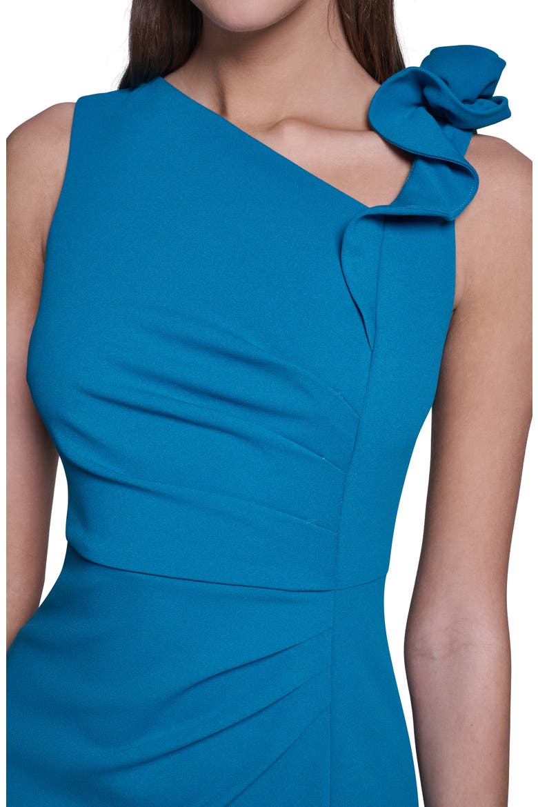 Bodycon Midi Dress, Alternate, color, TEAL