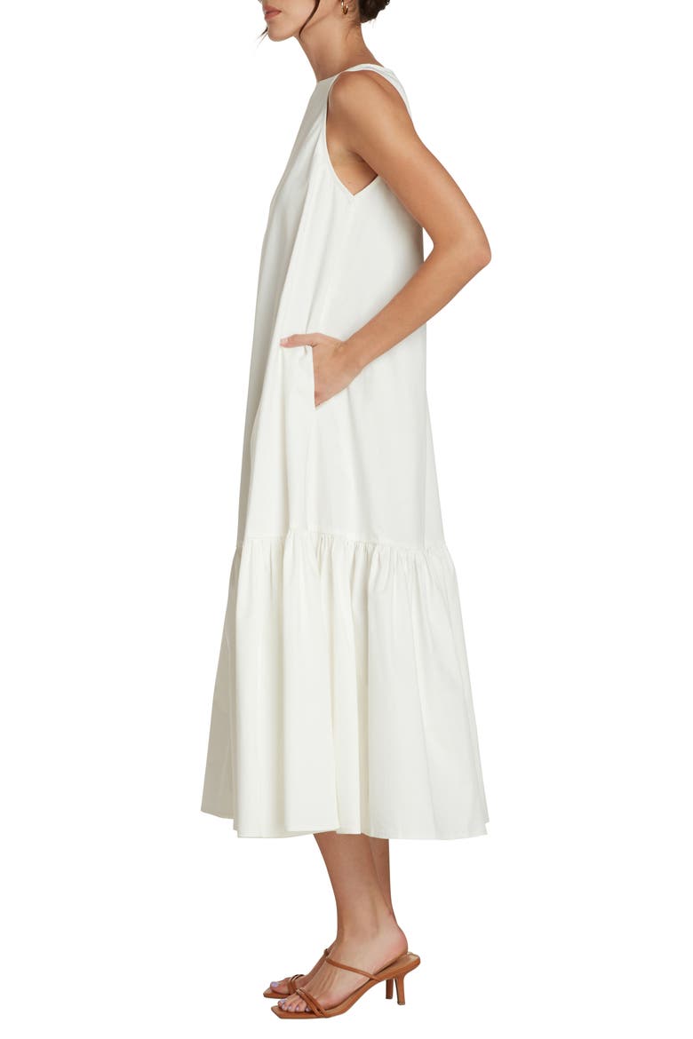 Palmer Shift Midi Dress, Alternate, color, IVORY