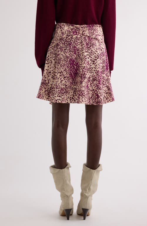 Isabel Marant Ozany Stretch Silk Miniskirt
