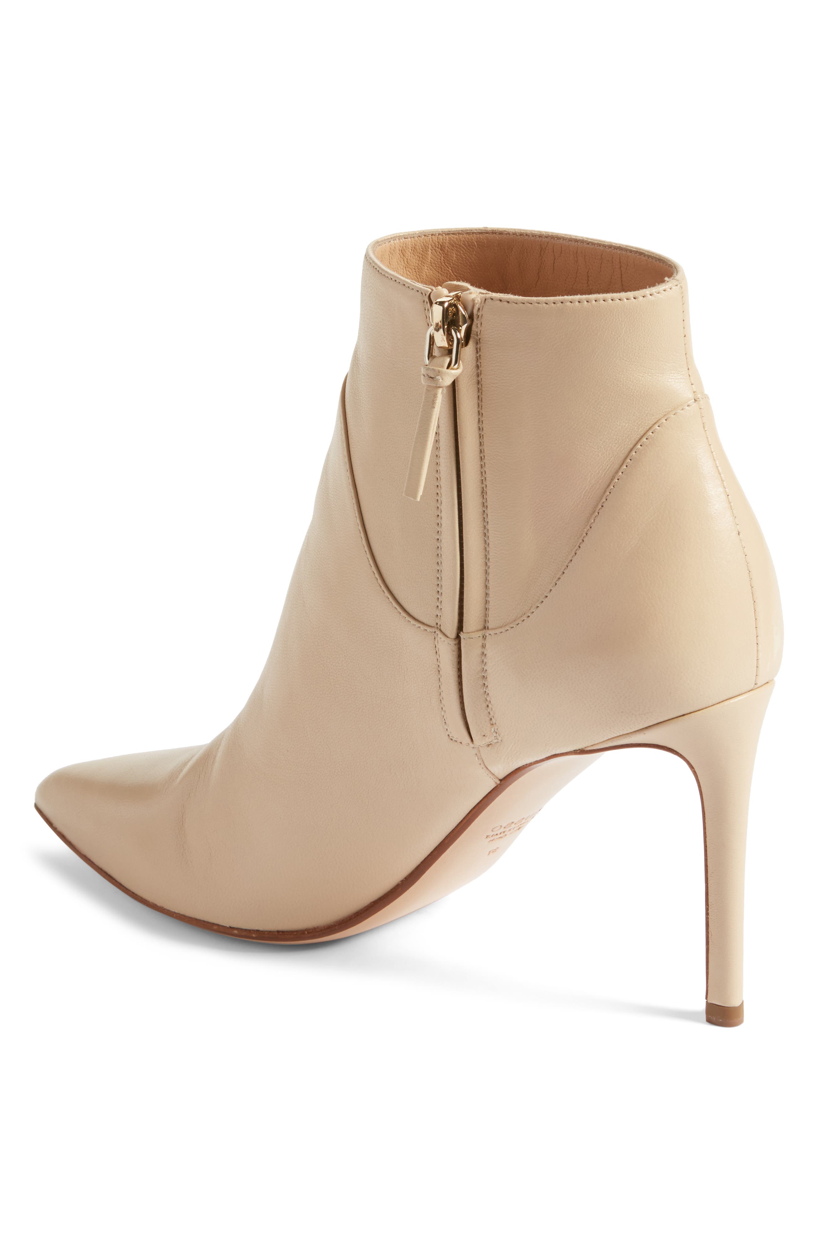 Francesco Russo Pointy Toe Bootie, Alternate, color, 