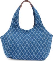 Lucky Brand Pria Canvas Tote Bag
