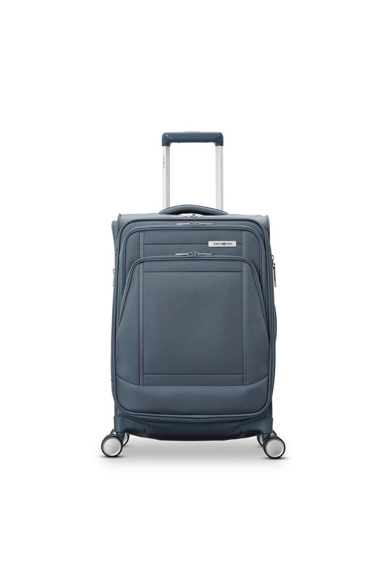 UpLIFT Softside Expandable (20"/25"/29") 3 Piece Spinner Luggage Set, Alternate, color, Elemental Blue