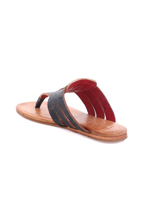 Bed Stu Yoli Thong Sandal In Black