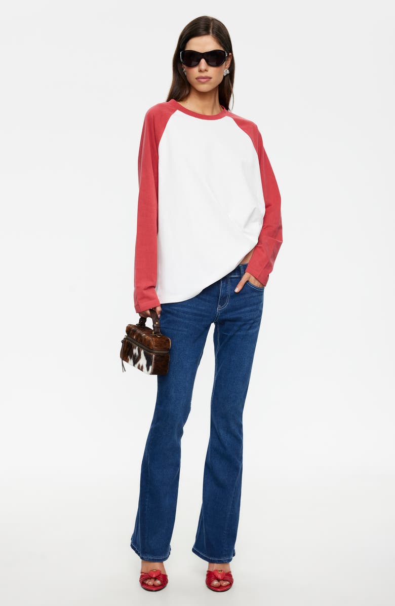 LIONESS Kravitz T-Shirt, Alternate, color, Crimson