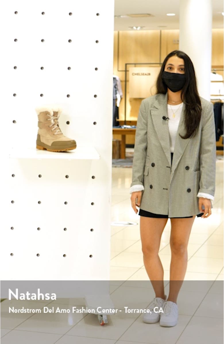 Tivoli IV Parc Genuine Shearling Trim Waterproof Boot, sales video thumbnail