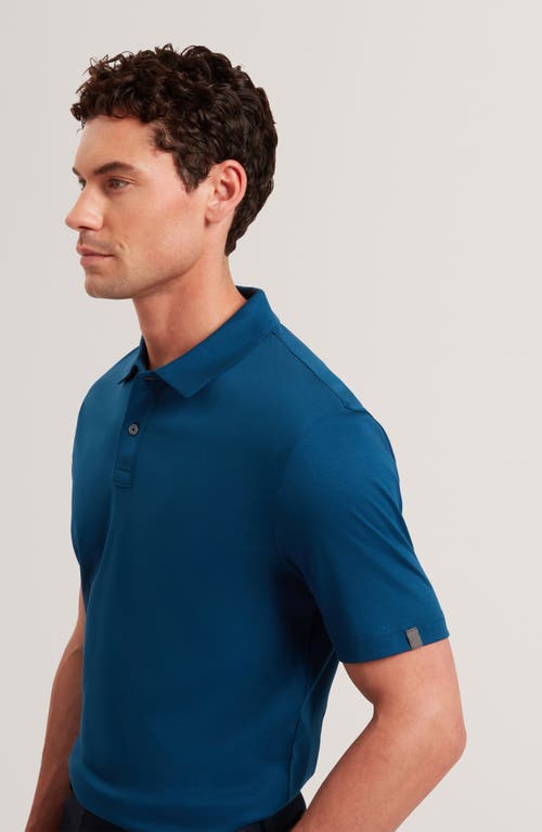 Ted Baker Connall Cotton Polo In Blue