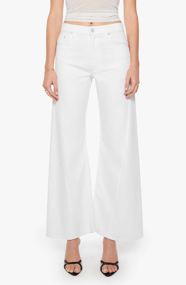 MOTHER Lemon Twist High Waist Wide Leg Jeans, Main, color, Pinch Of Salt