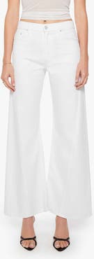 MOTHER Lemon Twist High Waist Wide Leg Jeans