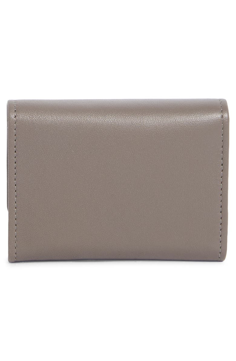 Longchamp Le Pliage Xtra Leather Flap Card Case, Alternate, color, Pebble