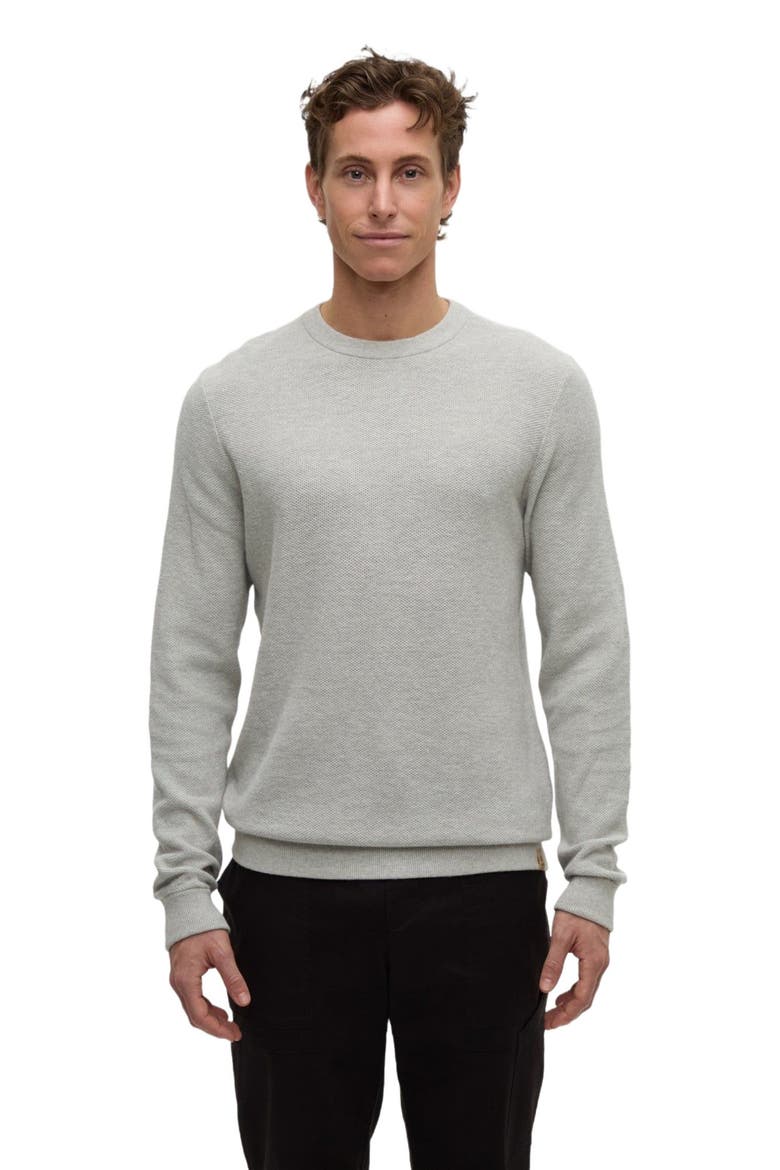 Hudson Sweater, Main, color, Light Grey Heather