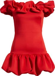 Black Halo Azari Off the Shoulder Minidress