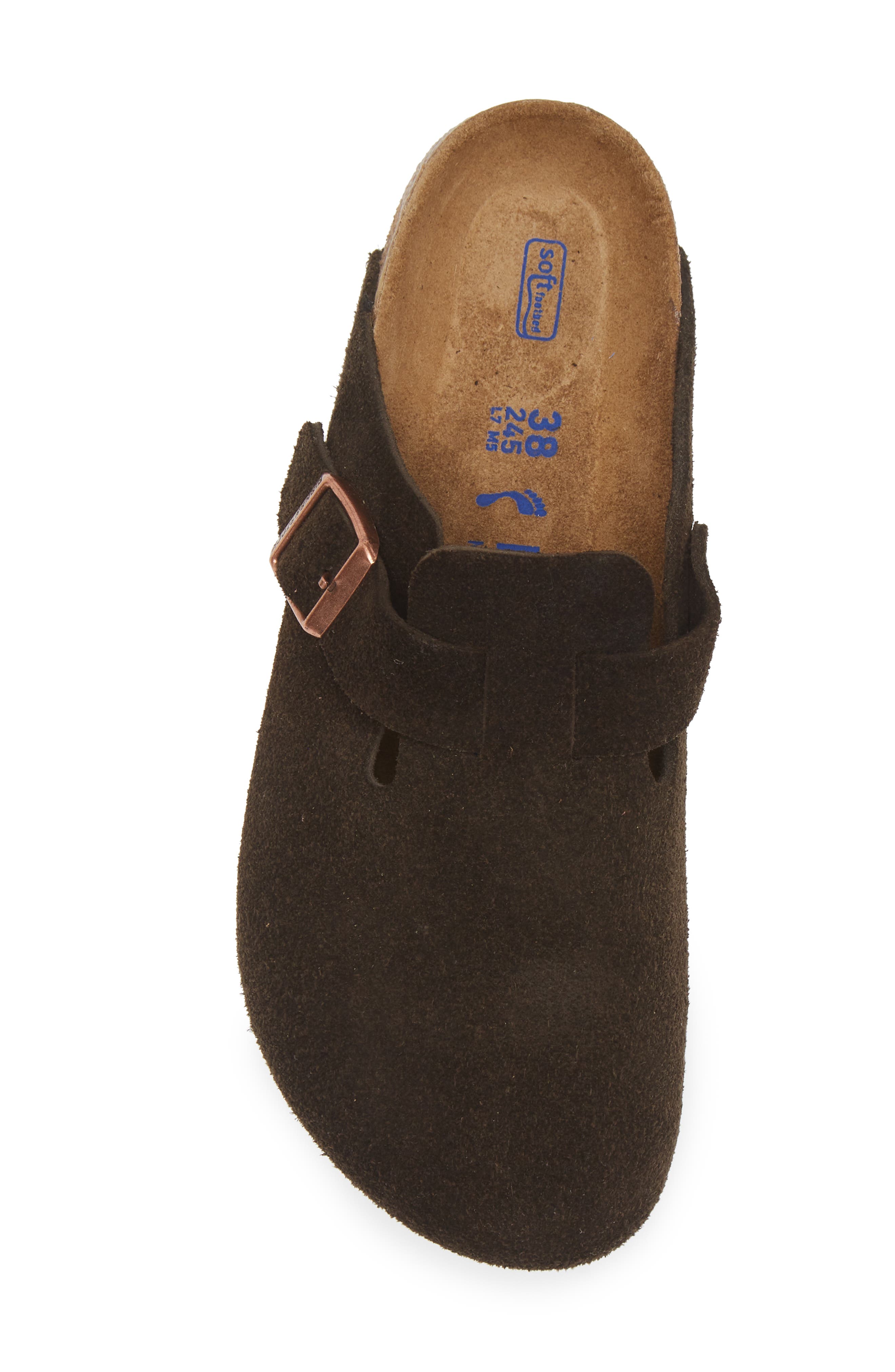 Boston Soft Footbed Clog, Alternate, color, BROWN