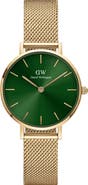 Daniel Wellington Petite Melrose Mesh Watch, 28mm