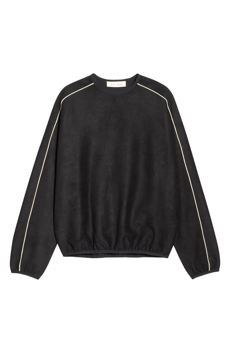 Fear of God Essentials Signature Modern Crewneck Sweatshirt, Main, color, Vintage Black
