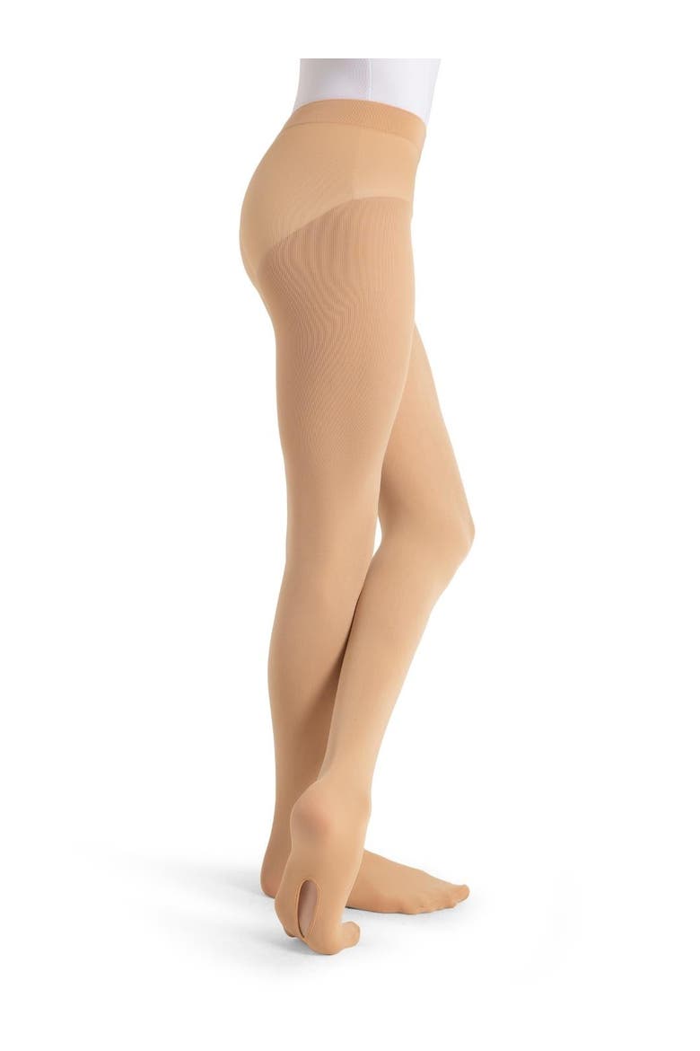 Ultra Soft Self Knit Waistband Transition Tight®, Alternate, color, dark beige