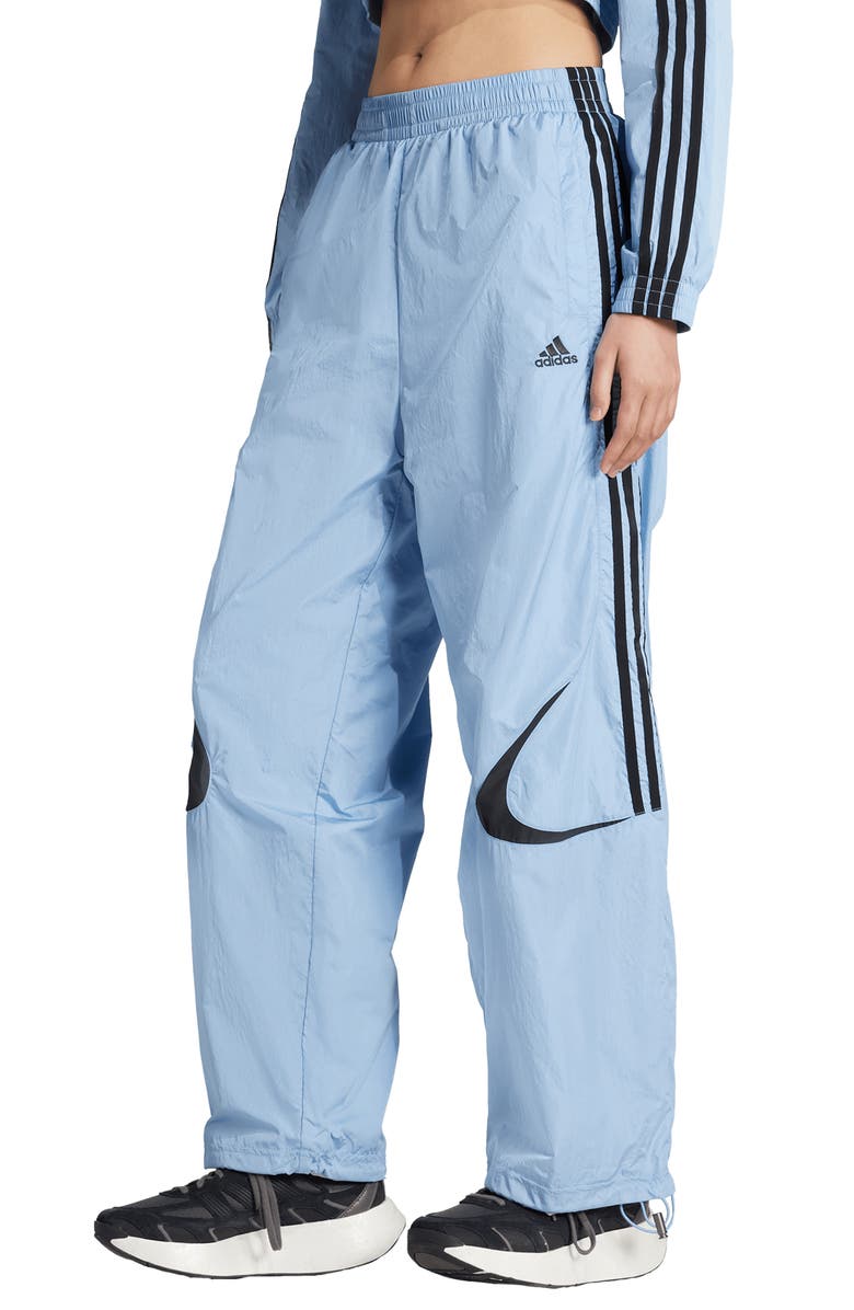 adidas Teamgeist Recycled Polyester Track Pants, Main, color, Ash Blue