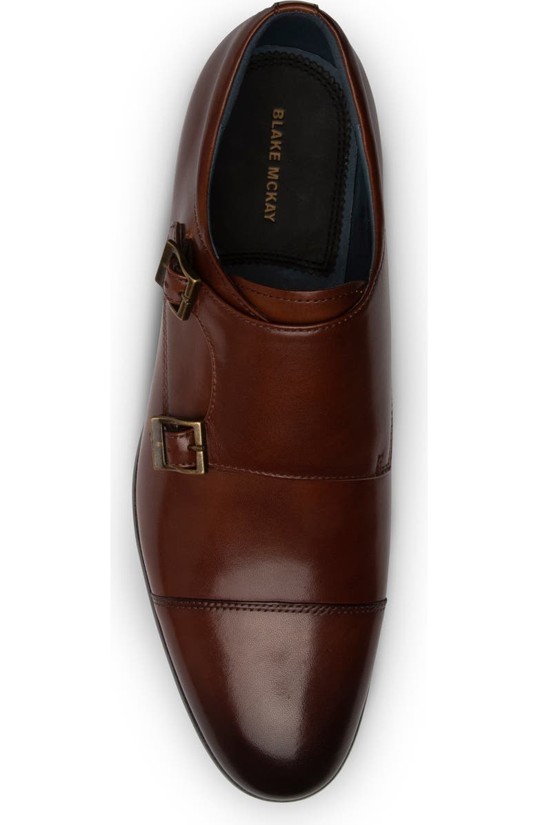Blake Mckay Miles Double Monk Strap Loafer, Alternate, color, Brandy