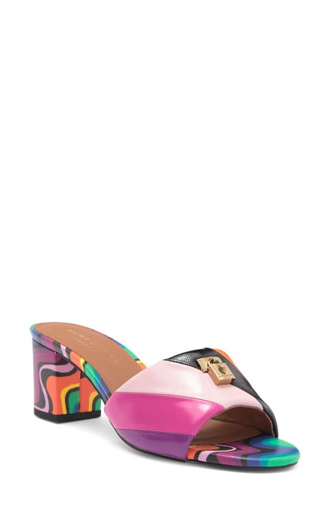 Brixton Block Heel Slide Sandal (Women)