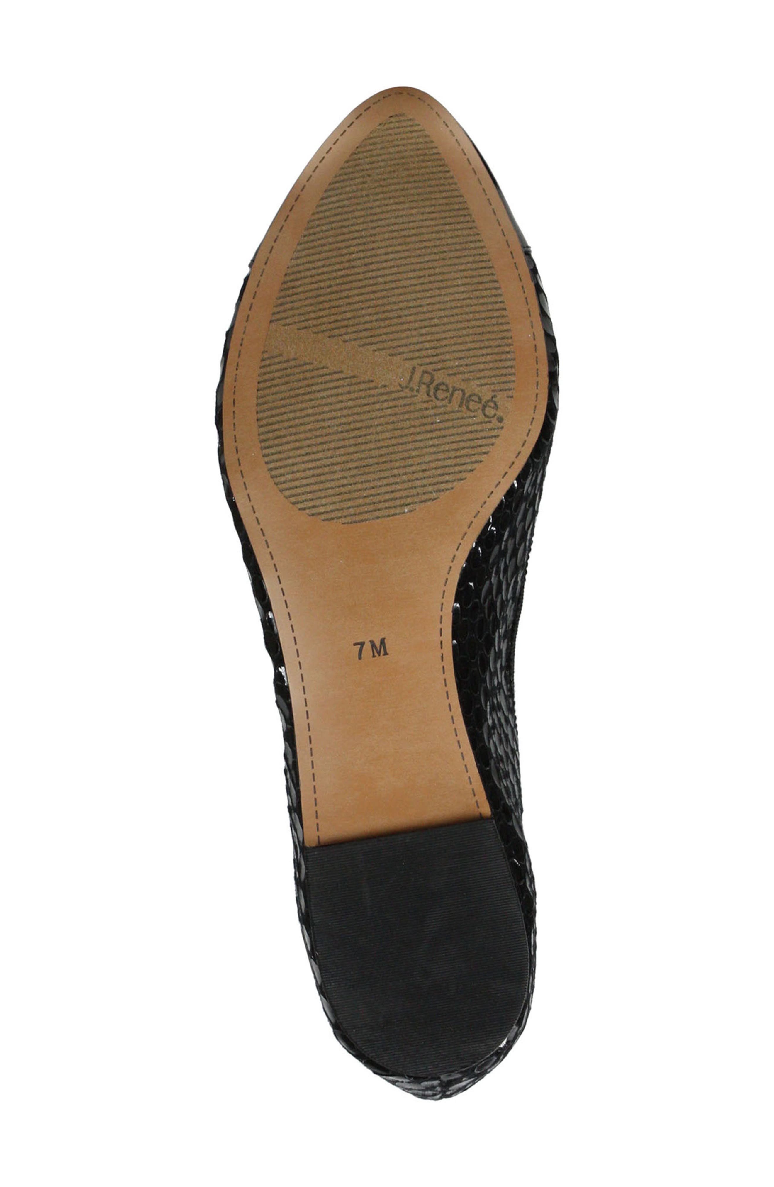 J. Reneé Charmyne Skimmer Flat, Alternate, color, 