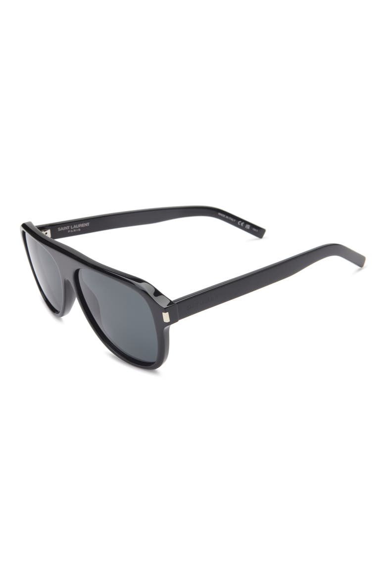 SL 970 Aviator Sunglasses, Alternate, color, BLACK