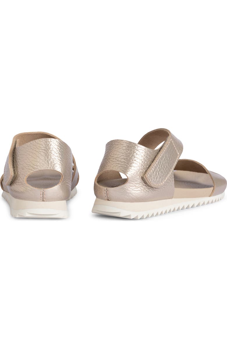 Pedro Garcia Jedda Leather Sandal, Alternate, color, Sirocco Cervo Lame