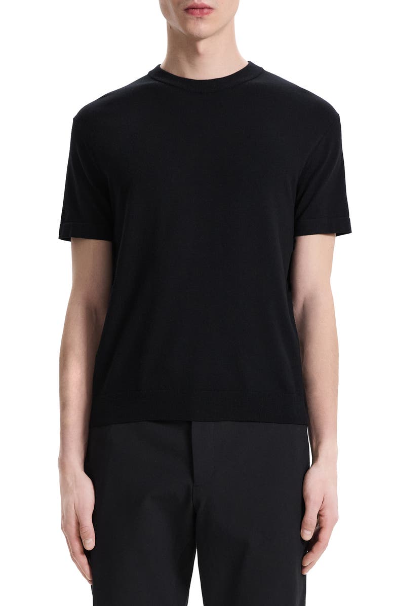 Theory Sarior Short Sleeve Sweater, Main, color, 