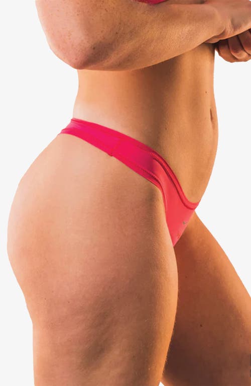 Cheeky Cherry Leakproof Everyday Liner Ultra Smooth Dipped Thong In Cheeky Pink
