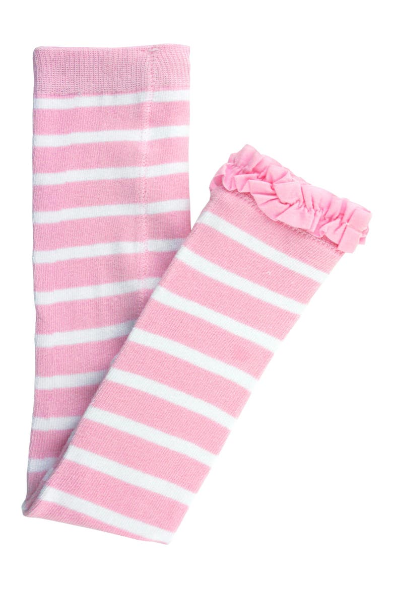 Long Sleeve Bodysuit & Stripe Tights Set, Alternate, color, WHITE