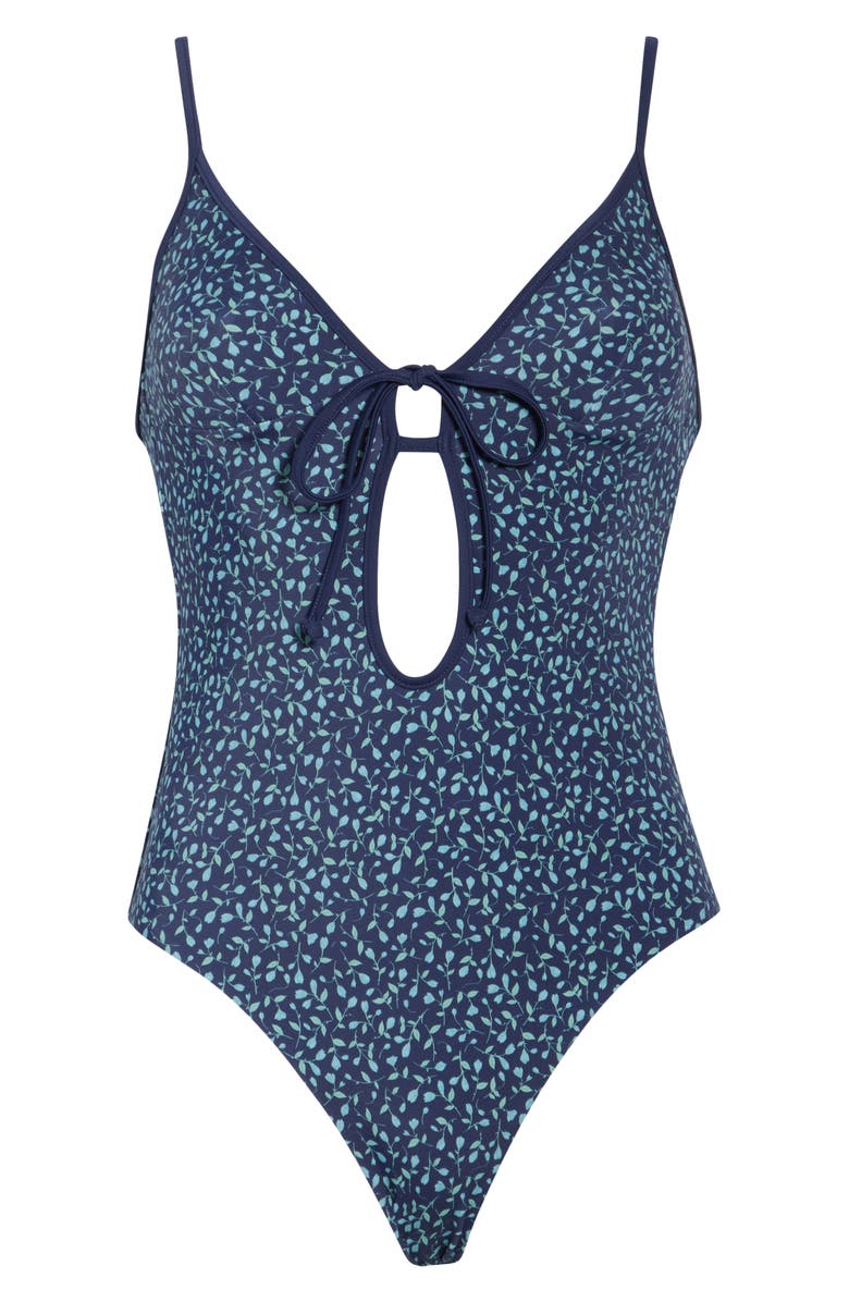 Onia Soleil One-Piece Swimsuit, Alternate, color, Deep Navy