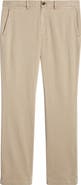 Johnston & Murphy Flat Front Chinos