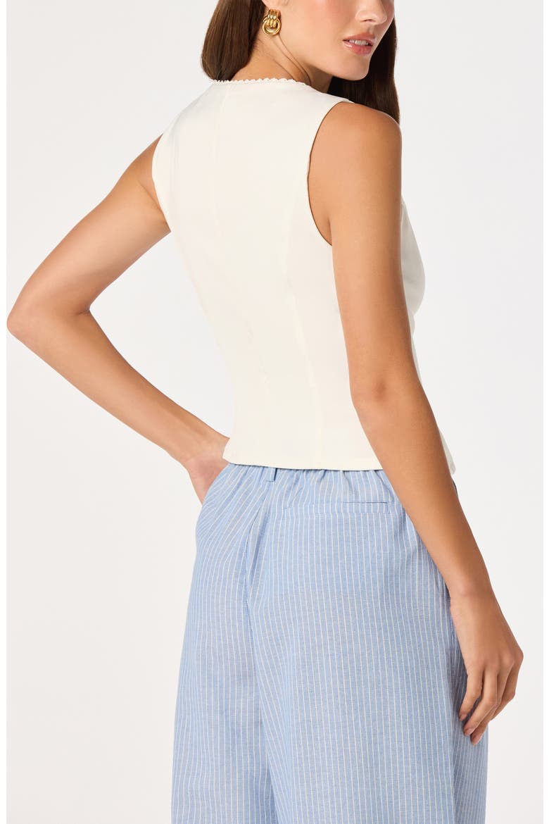 Maddison Tank, Alternate, color, OFF WHITE
