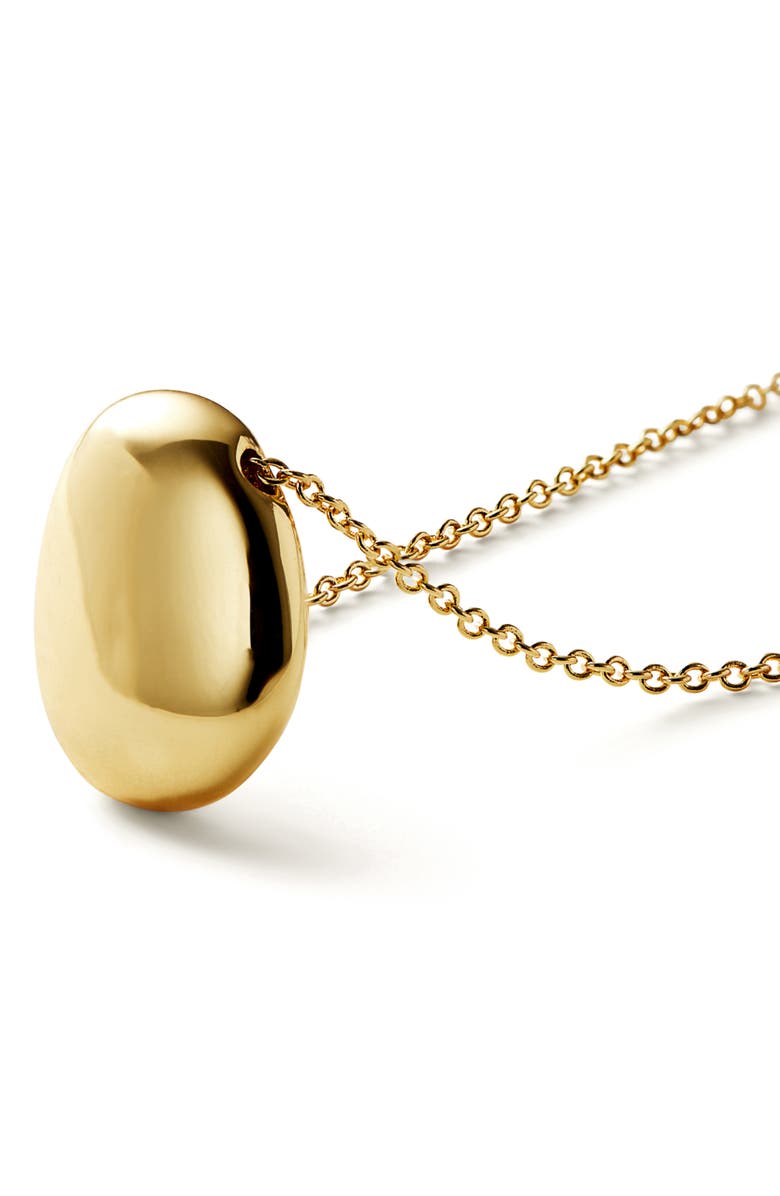 Ana Luisa Mini Pebble Pendant Necklace, Alternate, color, Gold