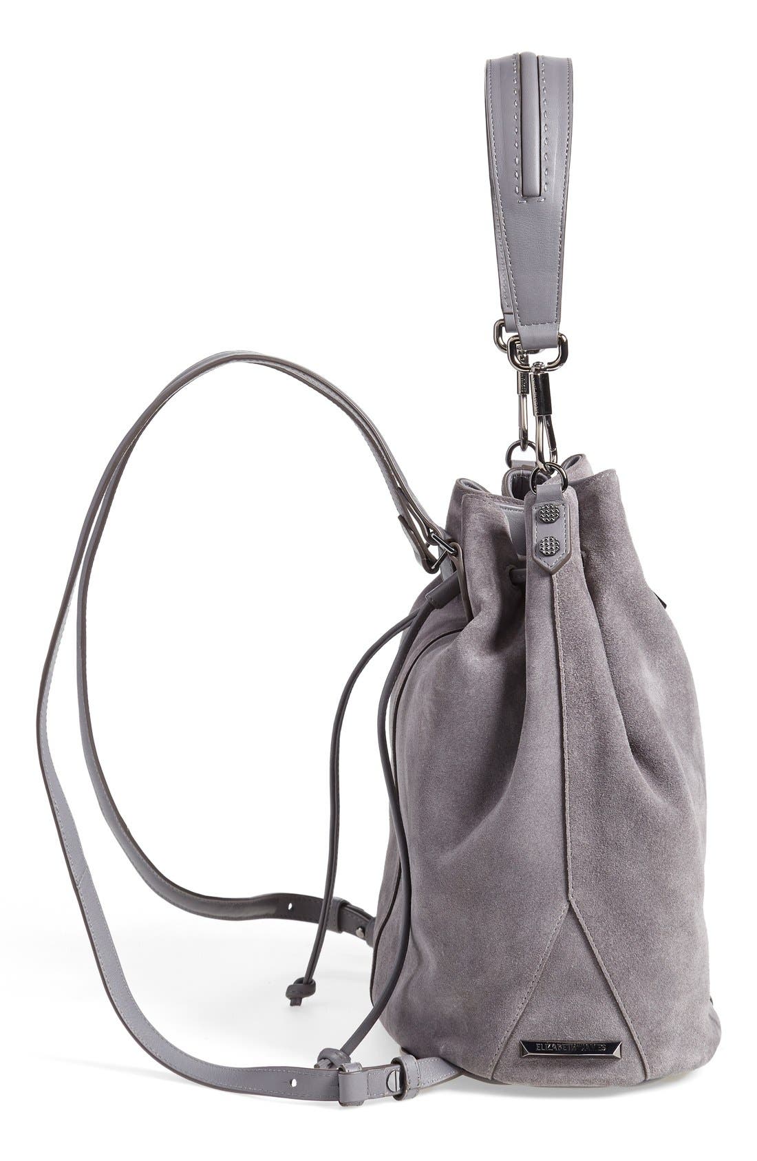 'Cynnie' Sling Backpack, Alternate, color, GREY