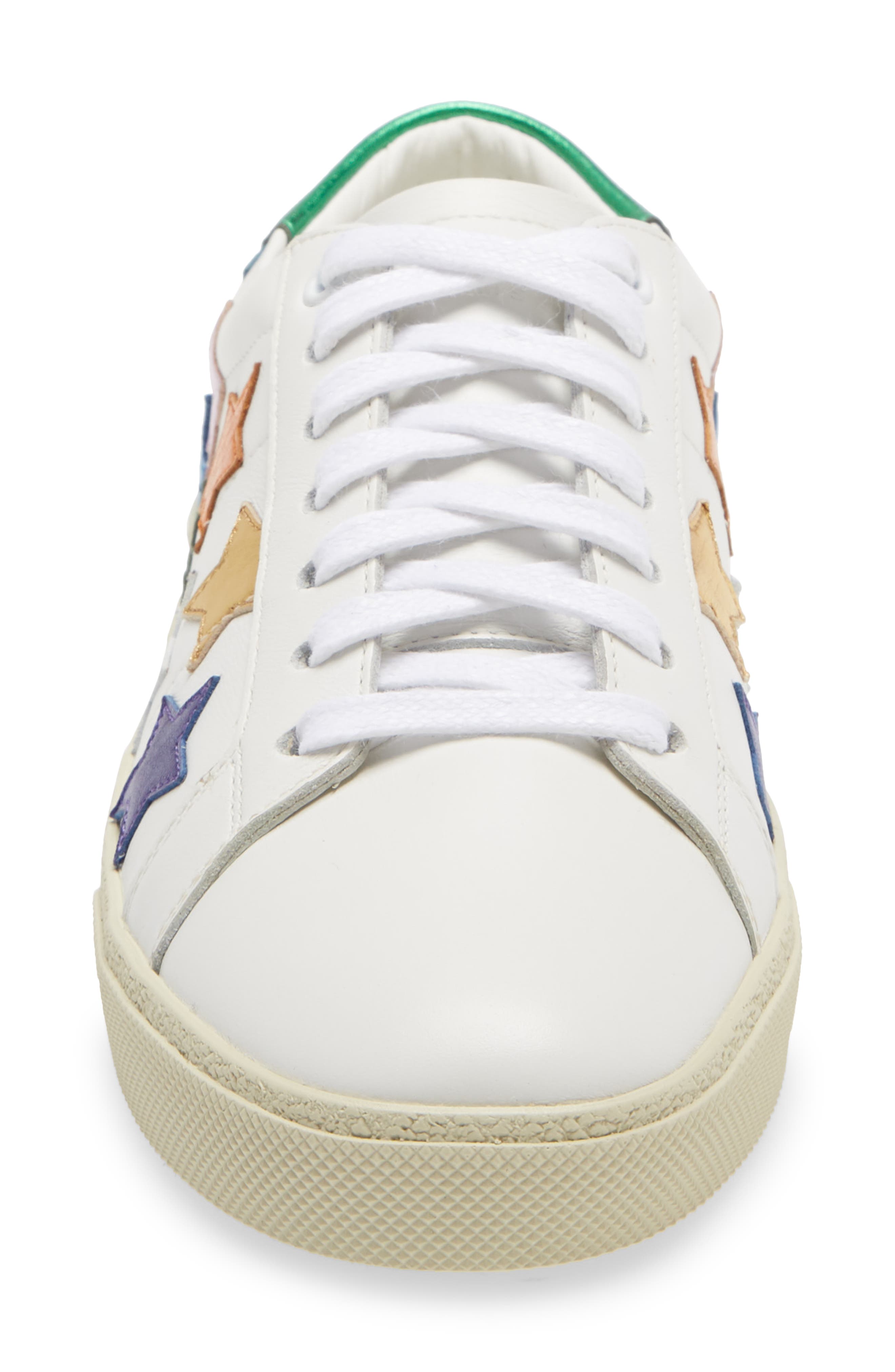 Saint Laurent Court Classic SL/06 Star Low Top Sneaker, Alternate, color, 